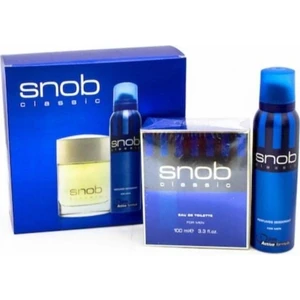 Mavi Klasik Erkek Parfüm Seti EDT 100 ml + Snop Deodorant 150 ml