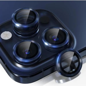 iPhone 15 Pro Uyumlu Kamera Lens Koruyucu Tam Kaplayan Temperli Hd Cam Kılıf Dostu Tasarım