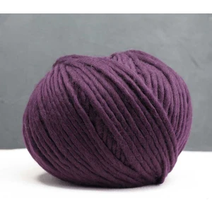 Merino Kalın Yün Iplik Ihraç Fazlası Thewool Mor 4345