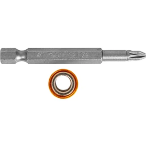 PZ2X65 mm S2 Çeliği Tek Yönlü Mıknatıs Uçlu Bits Uç (1 Adet)