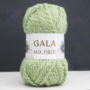 Ihraç Fazlası Alpaca Yün Örgü Ipi BR2924 Fıstık Yeşil La-05