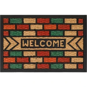 Çırpan Ev Renkli Dikdörtgen Kapı Önü Paspası 60X40CM