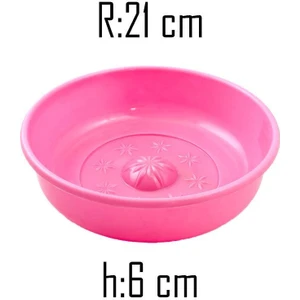 Tiesa Home Plastik 21CM Banyo Hamam Tası