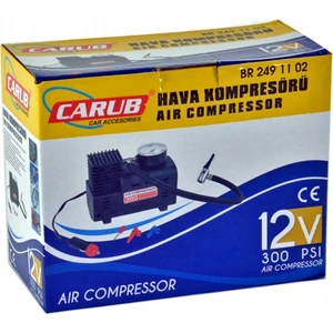 12V Hava Kompresörü 300 Psi Siyah BR2491102 Kompresörler