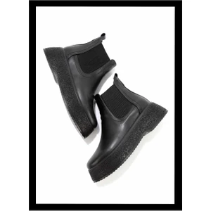 Siyah  Kadın Bot & Bootie K02236030109