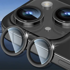 iPhone 15 Uyumlu Kamera Lens Koruyucu Tam Kaplayan Temperli Hd Cam Kılıf Dostu Tasarım