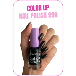 Callista Beauty Callista Color Up Nail Polish Oje 990 Bossgirl Black - Siyah