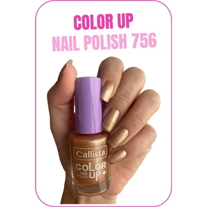 Color Up Nail Polish Oje 756 Pearls & Cream - Bej