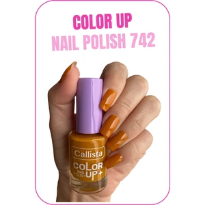 Color Up Nail Polish Oje 742 Honey Charm - Turuncu
