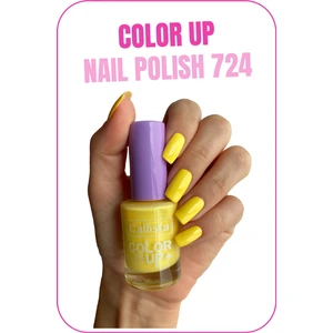 Color Up Nail Polish Oje 724 Lemonade Club - Sarı