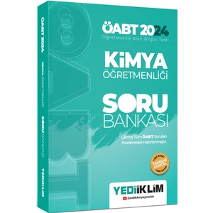 Yediiklim Yayınları 2024 ÖABT Kimya Öğretmenliği Soru Bankası