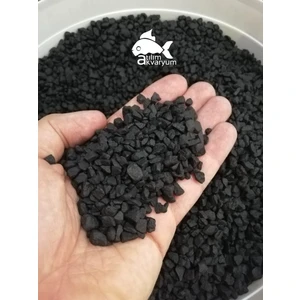 Atılım Akvaryum Siyah Akvaryum Bitki Kumu 4 - 5 mm