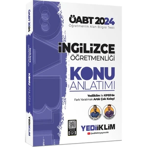 Yediiklim Yayınları 2024 ÖABT İngilizce Öğretmenliği Konu Anlatımı