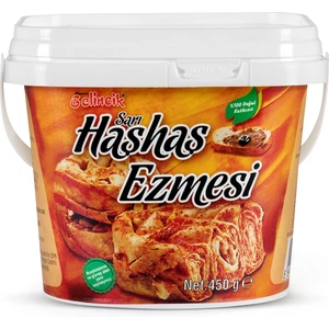 Hamur Işlerinde Kahvaltılık Katkısız 450 gr Sarı Haşhaş Ezmesi