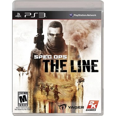 2K GAMES Spec Ops The Line Ps3 Oyun /sıfır Jelatin Fiyatı