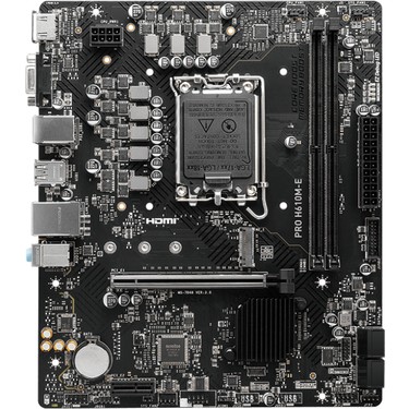 MSI MB PRO H610M-E SOKET 1700 DDR5 5600MHZ(OC) HDMI VGA M.2 Fiyatı