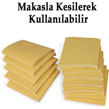 Badem10 Ahşap Sünger Zımpara Kağıdı Mutfak Banyo Bulaşık Fiyatı