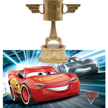 Flexis Piston Cup Arabalar Film Cars Kupa Ödül Hediyelik 15