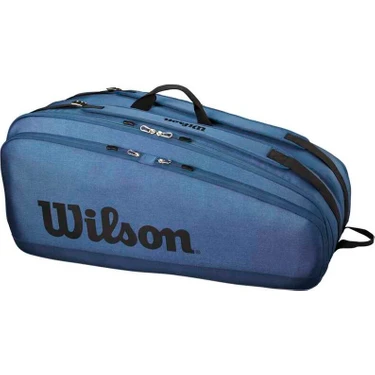 Wilson Tenis Çantası Tour Ultra 12 Pk Racket Bag Blue