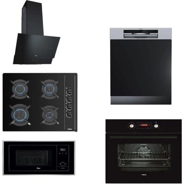 Teka Tvt 60 Bk +Hak 629 Bk Buhar +Gbc 64002 Bk+Ml 820 + Dsı