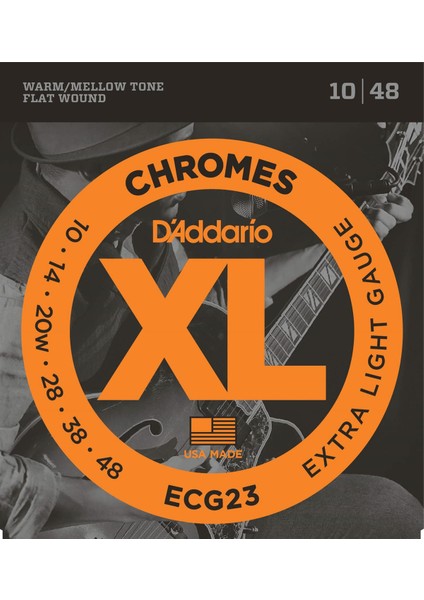 ECG23 Elektro Gitar Teli ( (10-48)