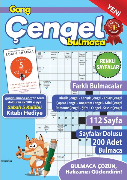 Çengel Bulmaca 2023/04