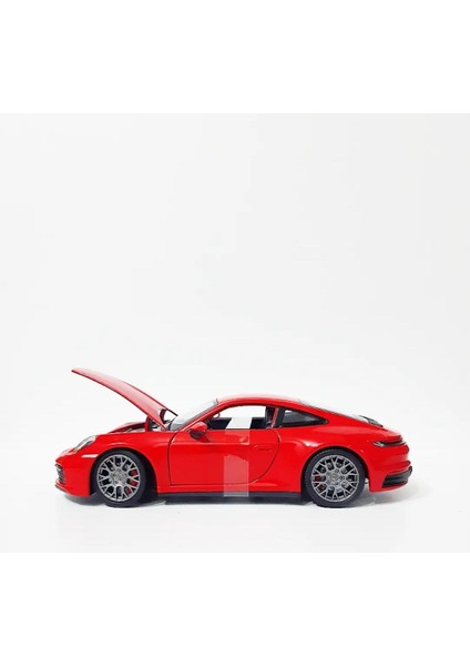 Porsche 911 Carrera 1:24 Model Maket Araba Kırmızı