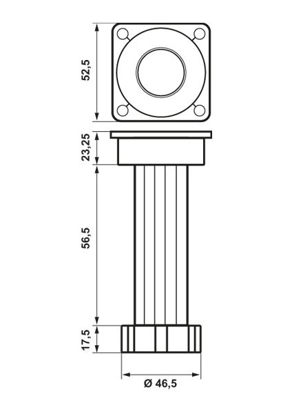 PFT06 Baza Ayağı Ayarlı Gri 100-150MM fiyatları