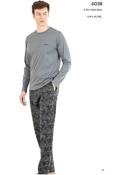 6038 Erkek Pijama Takımı