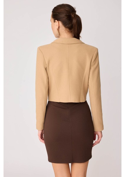 Gold Düğmeli Astarlı Triko Ceket indirimleri