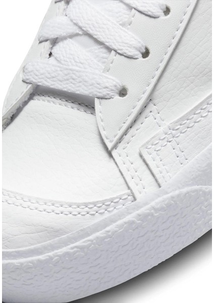 Blazer Mid G S Leather Sneaker White Bilekli Beyaz Spor Ayakkabı