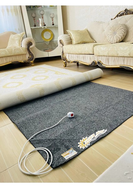 180 x 270 cm Keçeli Elektrikli Halı Altı Isıtıcı Yerden Isıtma (Floor Heating)
