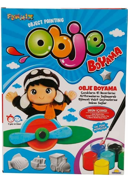 Obje Boyama Hobi Seti