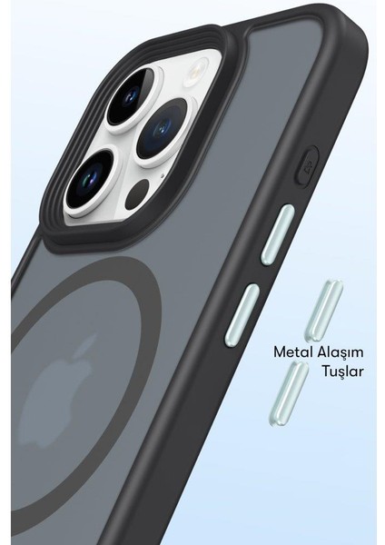 Apple iPhone 15 Pro Uyumlu (15 Pro) Trex Serisi Magsafe Şarj Destekli Darbe Direçli Magic Smooth Kılıf fiyatları
