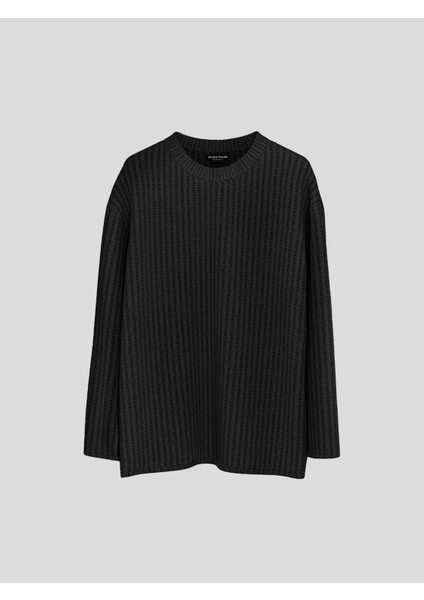 Erkek Regular Fit Kazak Siyah modelleri