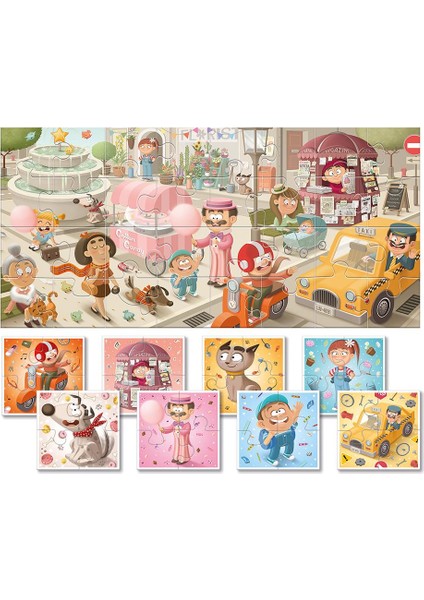 La Citta - The City - Baby Puzzle Collection