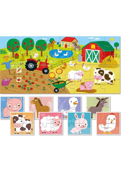 La Fattoria - The Farm - Baby Puzzle Collection