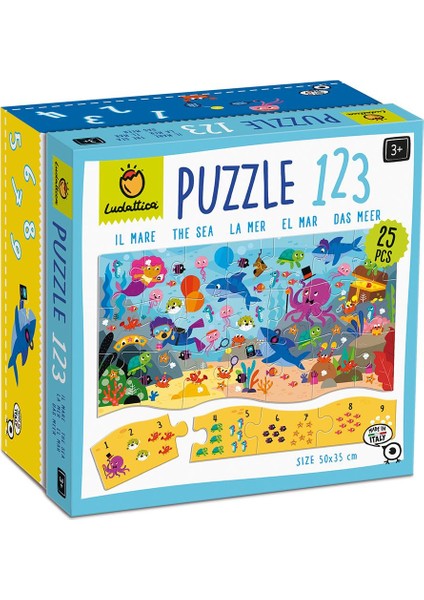 Il Mare - The Sea - Puzzle 123