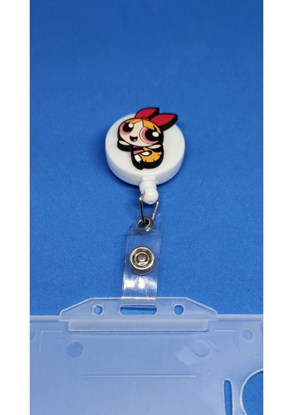 Blossom 4 Lü Set Boyun Ipi Anahtarlık Yoyo Yaka Kartlığı