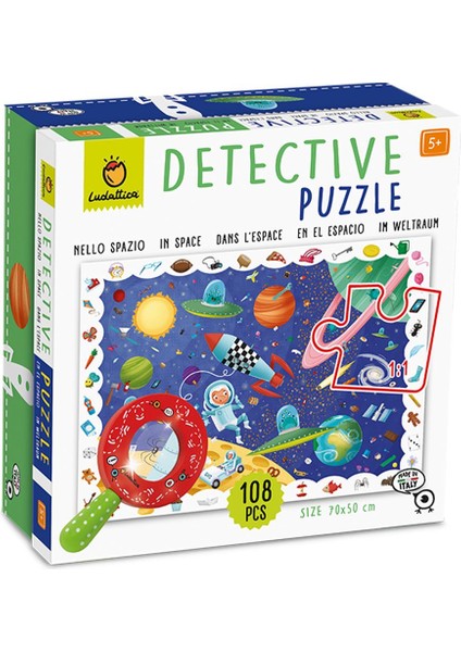 Nello Spazio - In Space - Detective Puzzle