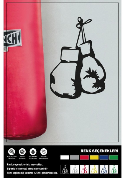Boks Eldiveni Stıcker 20 x 13 cm fiyatları