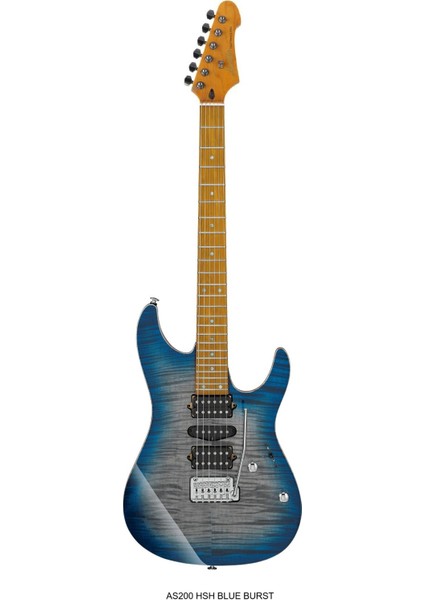 Hsh Elektro Gitar AS200 Bl