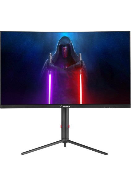 PR27R165C Prıme 27 165Hz 1ms Csot Va Full Hd Freesync Rgb Pivot Pc Curved Oyuncu Monitörü