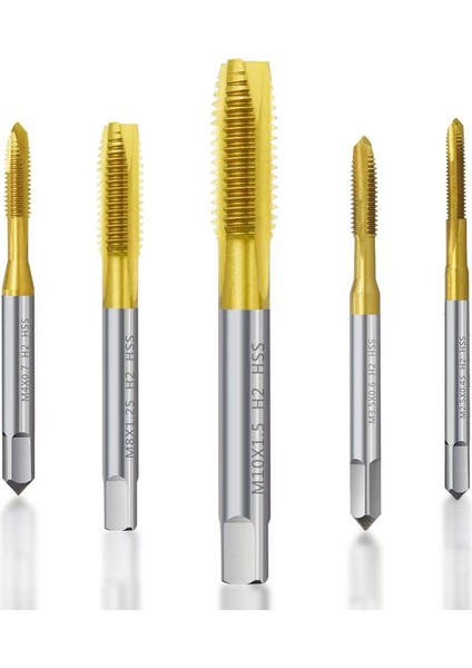 H Inyum Kplm Vidı Kılvuz Mkp Ucu M2 M25 M M5 M4 M5 M6 Mrik Düz Flü Iplik Dokunun L Llri (Yurt Dışından)