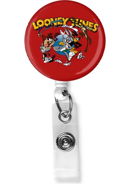 Looney Tunes 4 Lü Set Boyun Ipi Telefon Askısı Yoyo Anahtarlık Yaka Kartı