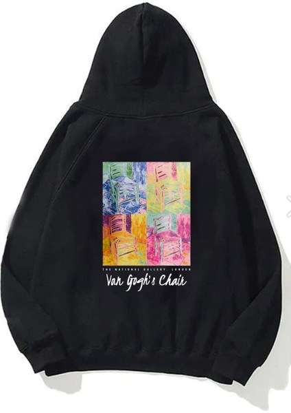 Van Gogh Chair Baskı Oversize Sweatshirt fırsatları