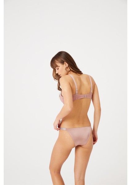 Diva Double Destekli Push Up Taşlı Sütyen Takımı