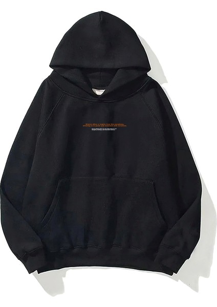 Art Work Baskı Oversize Sweatshirt