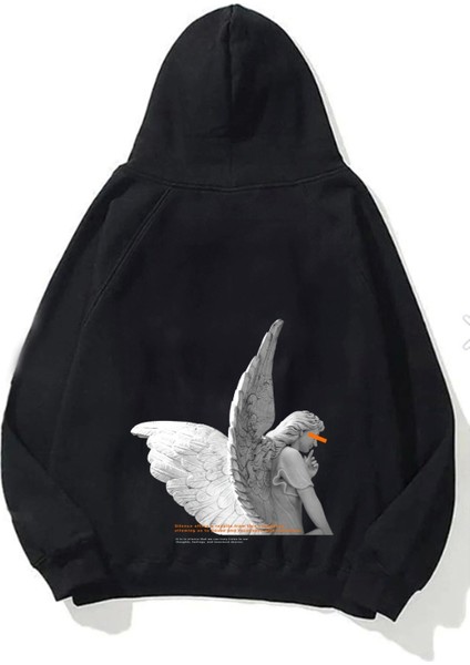 Art Work Baskı Oversize Sweatshirt
