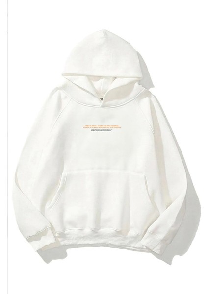 Art Work Baskı Oversize Sweatshirt